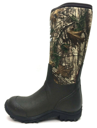 Field & Stream Men's Tracker Boots 7mm Neoprene Rutland Camo Black Size 6 New