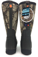 Field & Stream Men's Tracker Boots 7mm Neoprene Rutland Camo Black Size 6 New