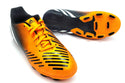 Adidas Big Kids Soccer Cleats Predito LZ TRX FG J Lace Up Gold Black White