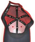 Washington Nationals New Era Hat Perforated Pivot 9TWENTY Adjustable Red OSFA