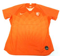 Netherlands Women's Home Jersey Nike Short Sleeve Orange XL