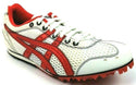 Asics Men's Hyper-LD Track and Field Running Shoes Cleated White Red Size 8.5