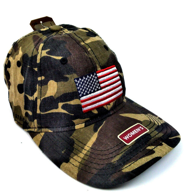 Field & Stream Women's Cap Adjustable Strap Americana Camo