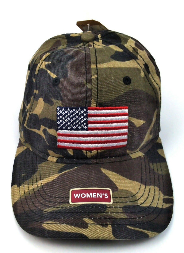 Field & Stream Women's Cap Adjustable Strap Americana Camo