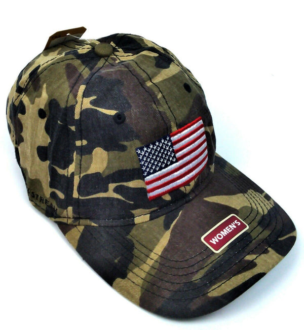 Field & Stream Women's Cap Adjustable Strap Americana Camo