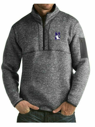 Antigua Men's Sweater Northwestern Wildcats Fortune Pullover Size Medium