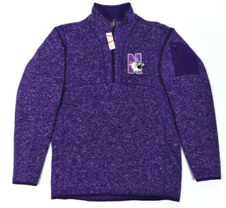 Antigua Men's Sweater Northwestern Wildcats Fortune Pullover Size Medium