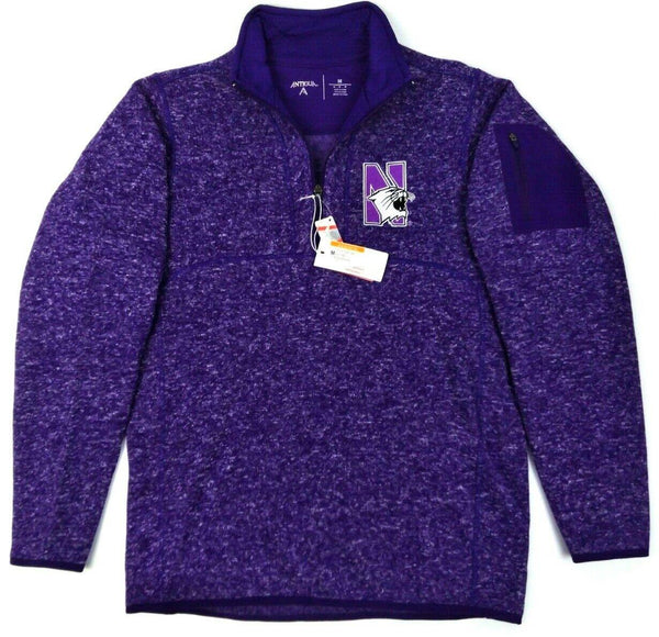 Antigua Men's Sweater Northwestern Wildcats Fortune Pullover Size Medium