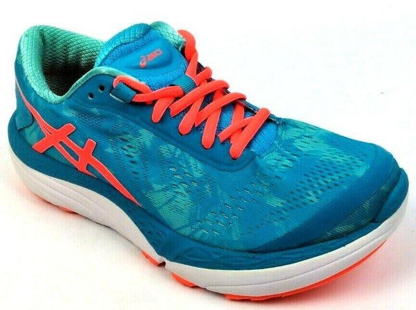 Asics Women's Running Shoes 33-M 2 Blue Green Orange Size 7 New in Box