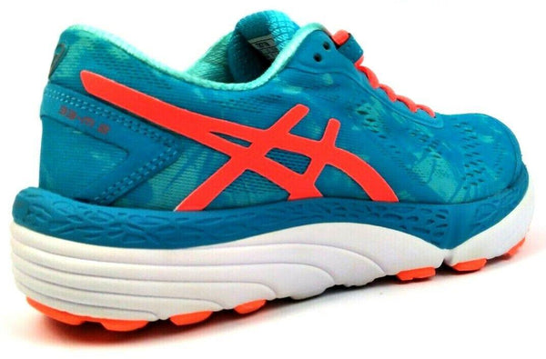 Asics Women's Running Shoes 33-M 2 Blue Green Orange Size 7 New in Box