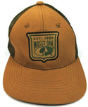 Outdoor Cap Men's Cap Mossy Oak Shield Hat Mesh Back Snap Closure Khaki One Size