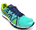 ASICS Women's Running Shoes Hyper-Rocketgirl XC Cross Country Blue Lime Poseidon