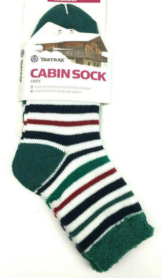 Yaktrax Cabin Socks Ultimate Cozy Colorful One Size Fits Most