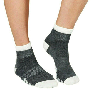 Field & Stream Women's Socks Cozy Explorer Quarter Dark Heather Grey Medium