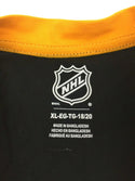 Youth Hockey Jersey NHL Pittsburgh Penguins Long-sleeved Yellow Black XL - 18/20