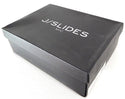 Women's Ankle Boots J Slides Charley Leather Pull On Bootie Black White Size 10M