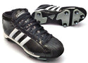 Adidas Kids Football Shoes Pro Model D Lightweight Lace Up Black White Size 8.5