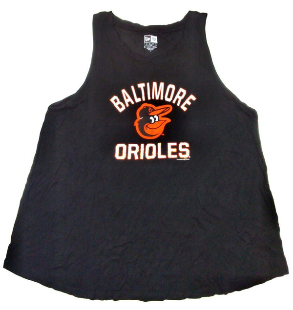 Baltimore Orioles Women's Tank Top Multicount Racerback Black