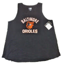 Baltimore Orioles Women's Tank Top Multicount Racerback Black