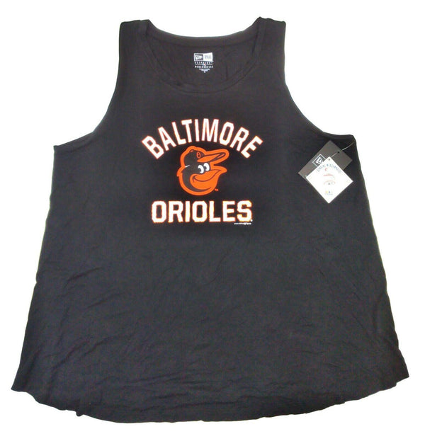 Baltimore Orioles Women's Tank Top Multicount Racerback Black