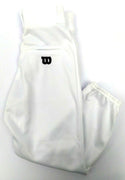 Wilson Youths' Baseball Pants Poly Warp Knit zipper with 2 Snap Closure - White