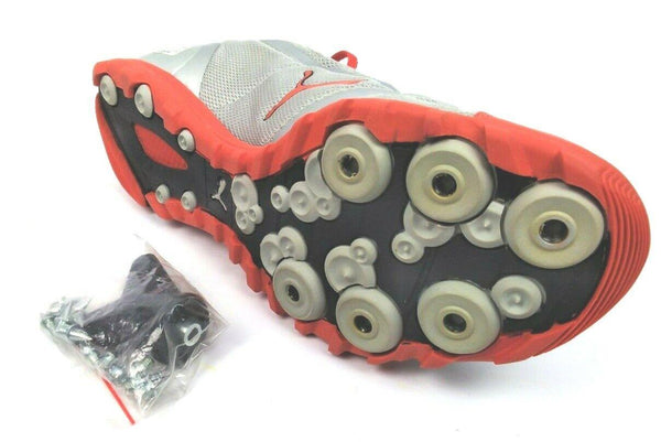 Puma Men's Cross Country Shoes Cortland II XC Spike Paprika Silver US Size 7 New