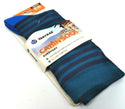 Yaktrax Youth's Cabin Socks Everyday Hiking Casual Socks Blue Black One Size New