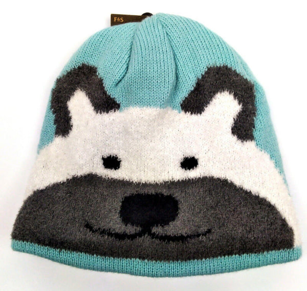 Field & Stream Youth Beanie Cozy Cabin Hat Bear Warm Winter Snug Fit One Size