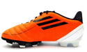 Adidas Big Kids Soccer Cleats Shoes Lace Up F5 TRX FG J Orange Black White New