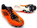 Adidas Big Kids Soccer Cleats Shoes Lace Up F5 TRX FG J Orange Black White New