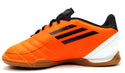 Adidas Big Kids Soccer Sneakers Lace Up F5 IN J White Orange Black New in Box