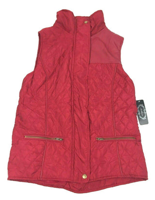 Ambiance Men's Winter Vest Jacket Body Warmer Sleeveless Hooded Coat Medium