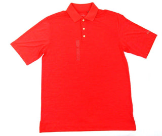 Walter Hagen Essentials Men's Golf Polo Shirt Space Short Sleeve Dye Coral S