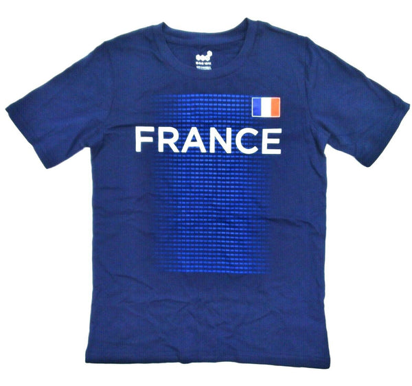 France Boy's T-Shirt Gen 2 Outerstuff Youth Soccer One Team Short Sleeve Navy