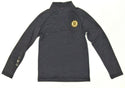 Fanatics Men's Boston Bruins Long Sleeve Quarter-Zip Pullover Jacket Gray Small