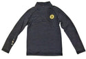 Fanatics Men's Boston Bruins Long Sleeve Quarter-Zip Pullover Jacket Gray Small