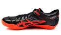 Asics Men's High Jump Pro L Track Shoes Black Flash Coral Silver Size 9.5 M New