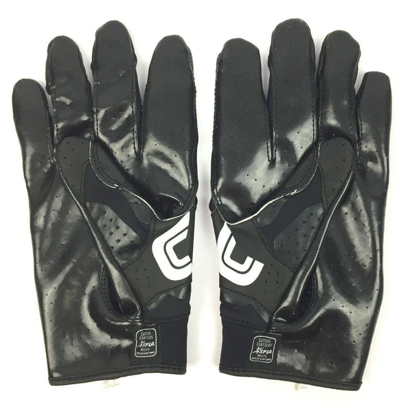 Cutters Adult Football Receiver Gloves REV Pro C Tack Black - Small