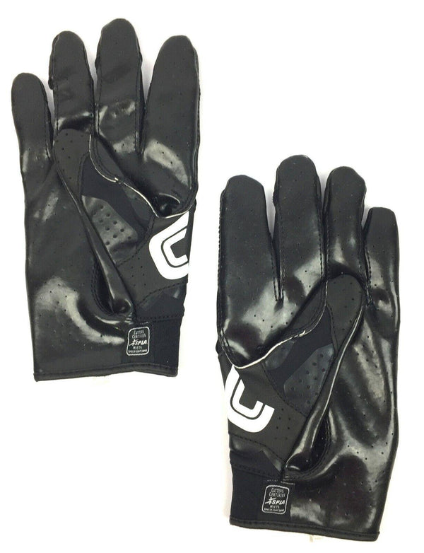 Cutters Adult Football Receiver Gloves REV Pro C Tack Black - Small