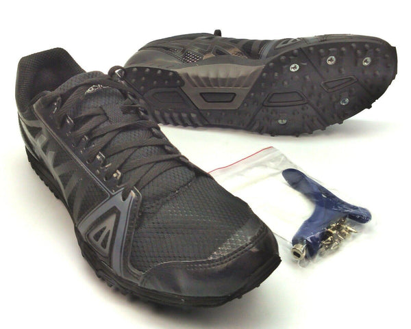 Asics Men's Hyper XC Cross Country Running Shoes Black Onyx Carbon New in Box