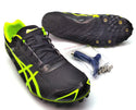 ASICS Hyper MD 5 Men's Track and Field Spikes Black Flash Yellow New in Box