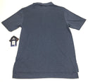 Men's Polo Shirt Short Colosseum Pitt Panthers Sleeve Grey Size Small