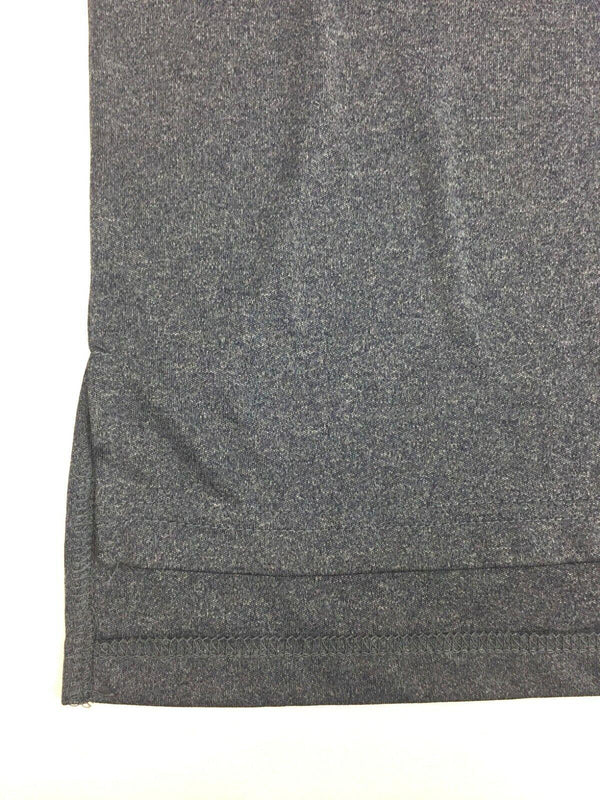 Men's Polo Shirt Short Colosseum Pitt Panthers Sleeve Grey Size Small