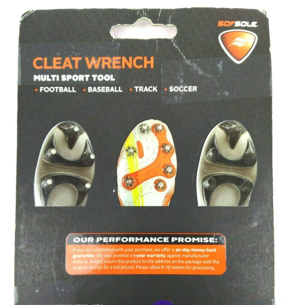 Sof Sole Unisex-Adult Cleat Wrench Football Baseball Soccer Multisport Tool New