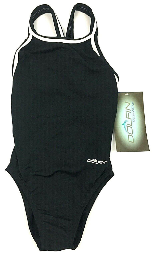 Dolfin Women's Swimsuit Reliance Team Solid Chloroban Dbx Back Swimwear