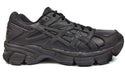 ASICS Women's Cross Training Shoes GEL-190TR Lace Up Lightweight Black Silver