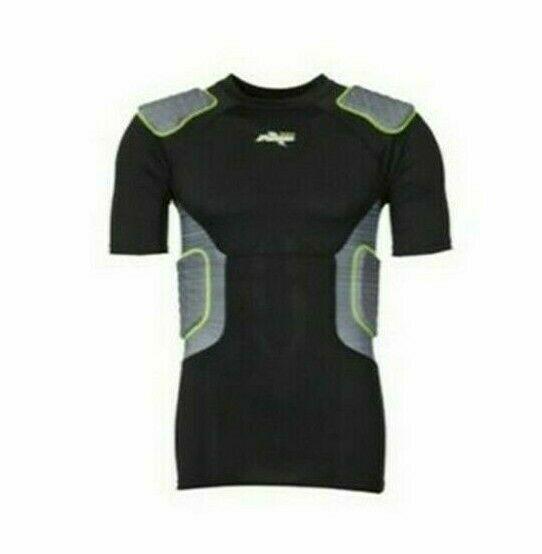 Riddell Power Men's Integrated Football Shirt Amp Five Piece Short Sleeve