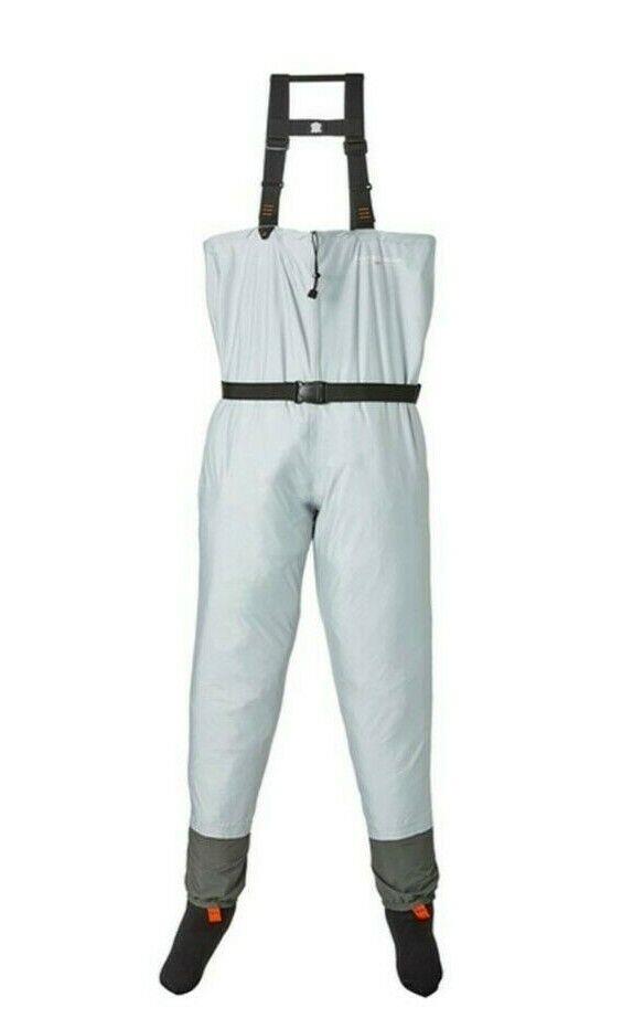 Chest Waders Field & Stream Seneca Protective Packable Lightweight Grey New