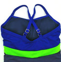 Dolfin Women's Swimsuit Colorblock One-Piece X-back Size 6 New