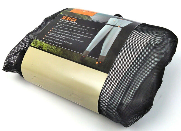 Field & Stream Packable Protective Chest Waders Seneca Lightweight Grey New